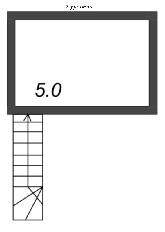 Квартира-студия, 25.2 м² - планировка, фото №1