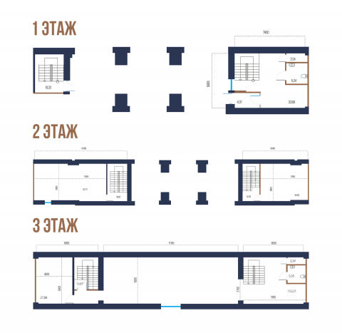 Помещение, 251.1 м² в ЖК "Московский, 65" - планировка, фото №1