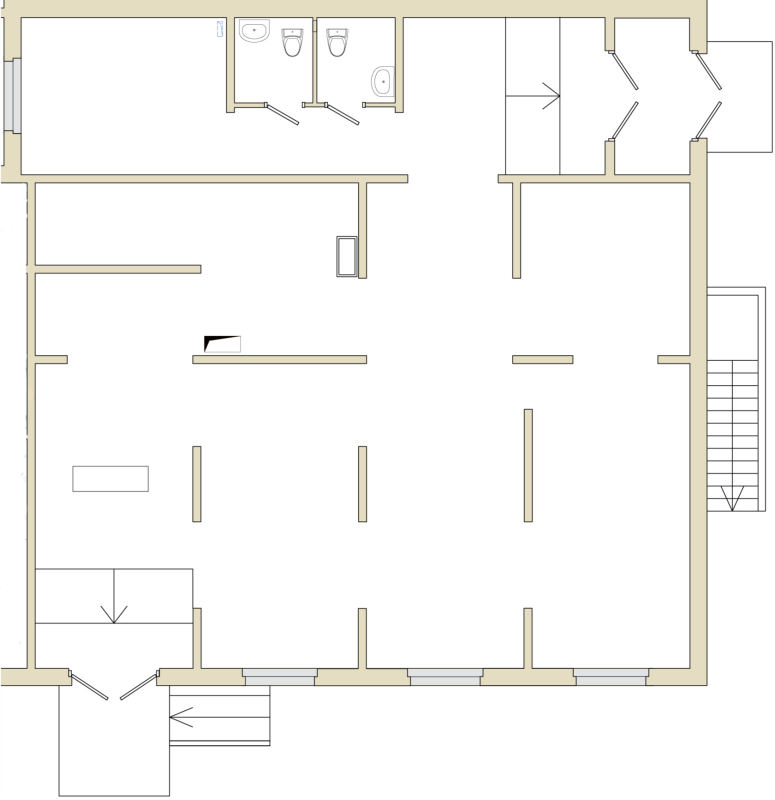 Помещение, 161.5 м² в ЖК "Granholm Village" - планировка, фото №1