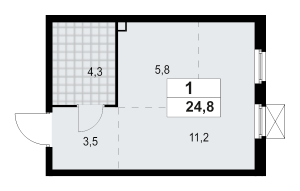 планировка, фото №1