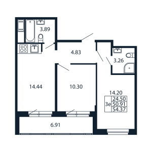 планировка, фото №1