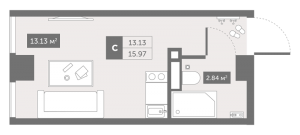 планировка, фото №1