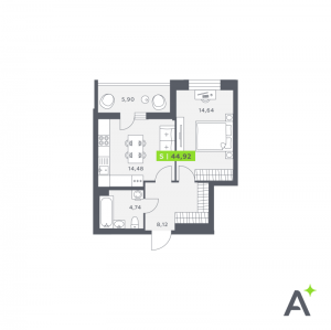 планировка, фото №1