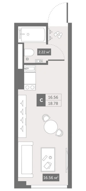 планировка, фото №1