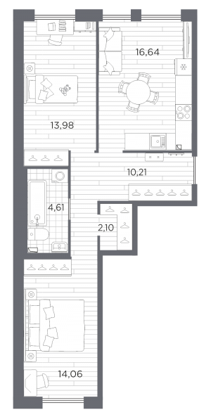 планировка, фото №1