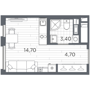 планировка, фото №1