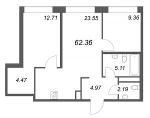 планировка, фото №1