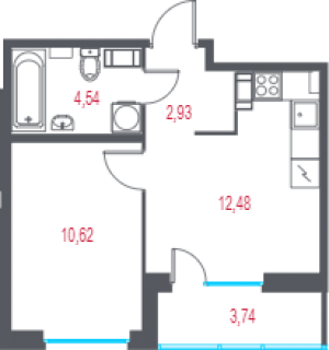 планировка, фото №1