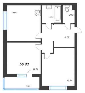 планировка, фото №1