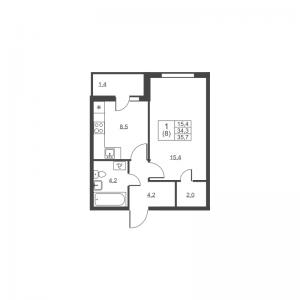 планировка, фото №1