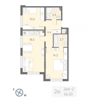 планировка, фото №1