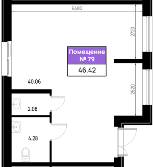 планировка, фото №1