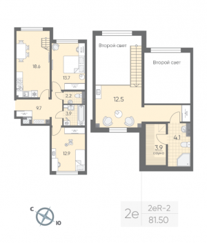 планировка, фото №1