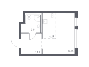 планировка, фото №1