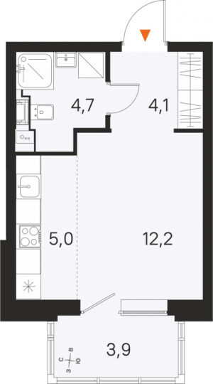 планировка, фото №1