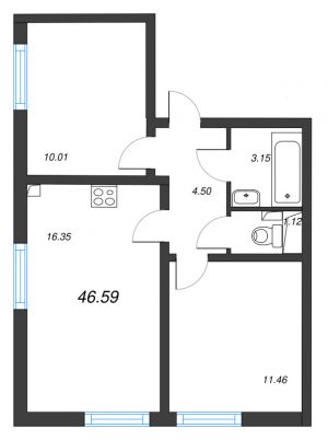 планировка, фото №1