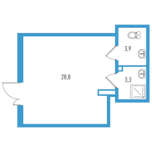 планировка, фото №1