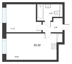 планировка, фото №1