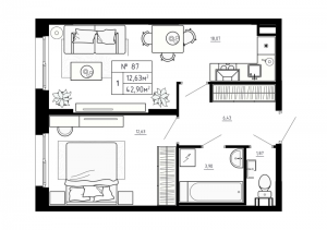 планировка, фото №1