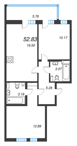 планировка, фото №1