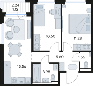 планировка, фото №1