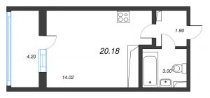 планировка, фото №1