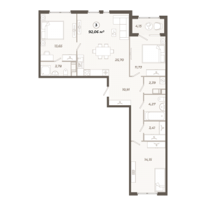 планировка, фото №1