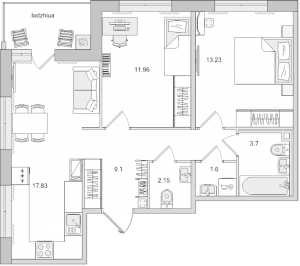 планировка, фото №1