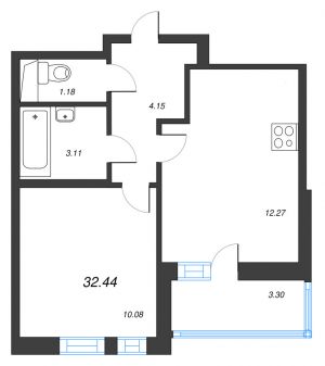 планировка, фото №1