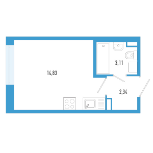 планировка, фото №1