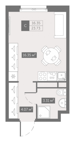 планировка, фото №1