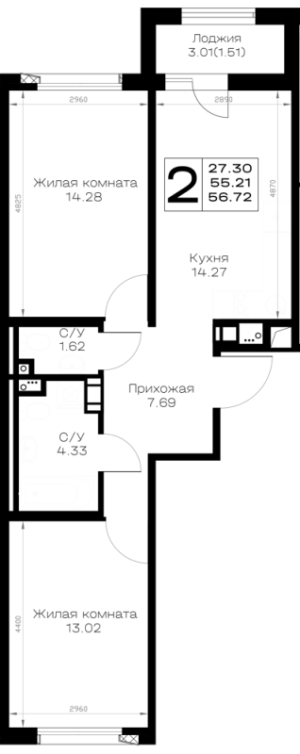 планировка, фото №1