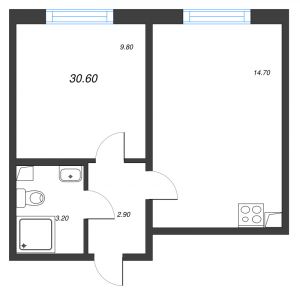 планировка, фото №1