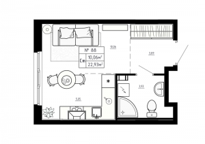 планировка, фото №1