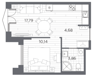 планировка, фото №1
