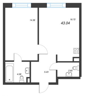 планировка, фото №1