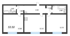 планировка, фото №1