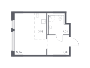 планировка, фото №1