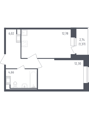 планировка, фото №1