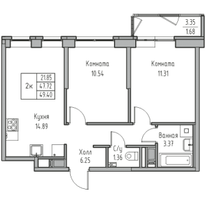 планировка, фото №1