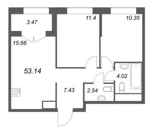 планировка, фото №1