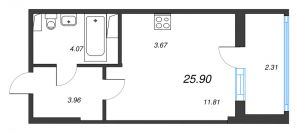 планировка, фото №1