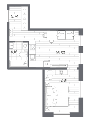 планировка, фото №1