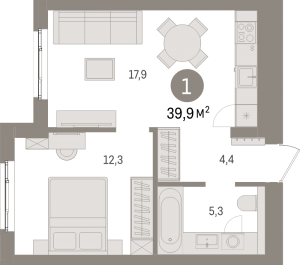 планировка, фото №1