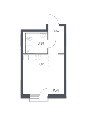 планировка, фото №1