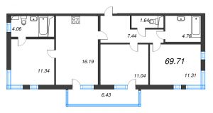 планировка, фото №1