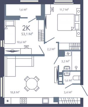 планировка, фото №1