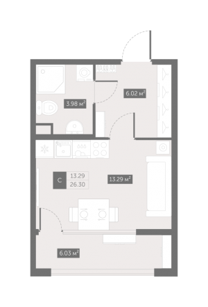 планировка, фото №1