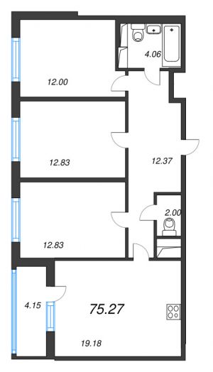 планировка, фото №1