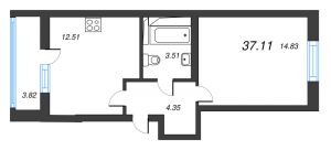 планировка, фото №1